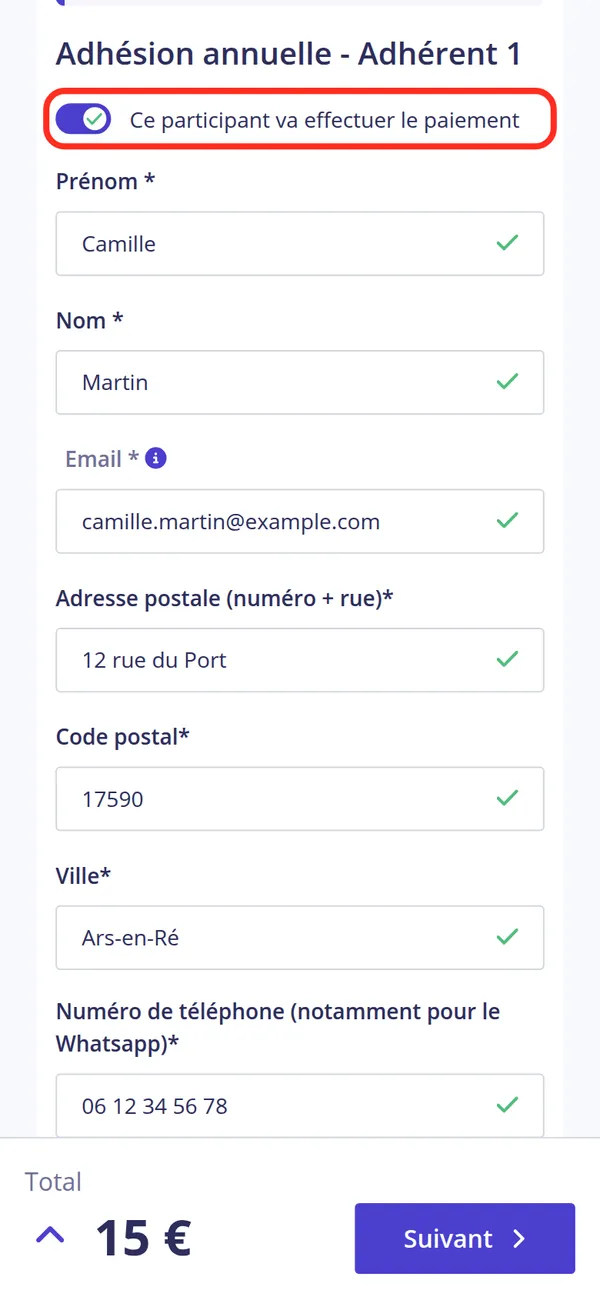 Qui adhère